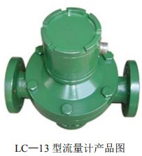 齿轮流量计远传型产品图